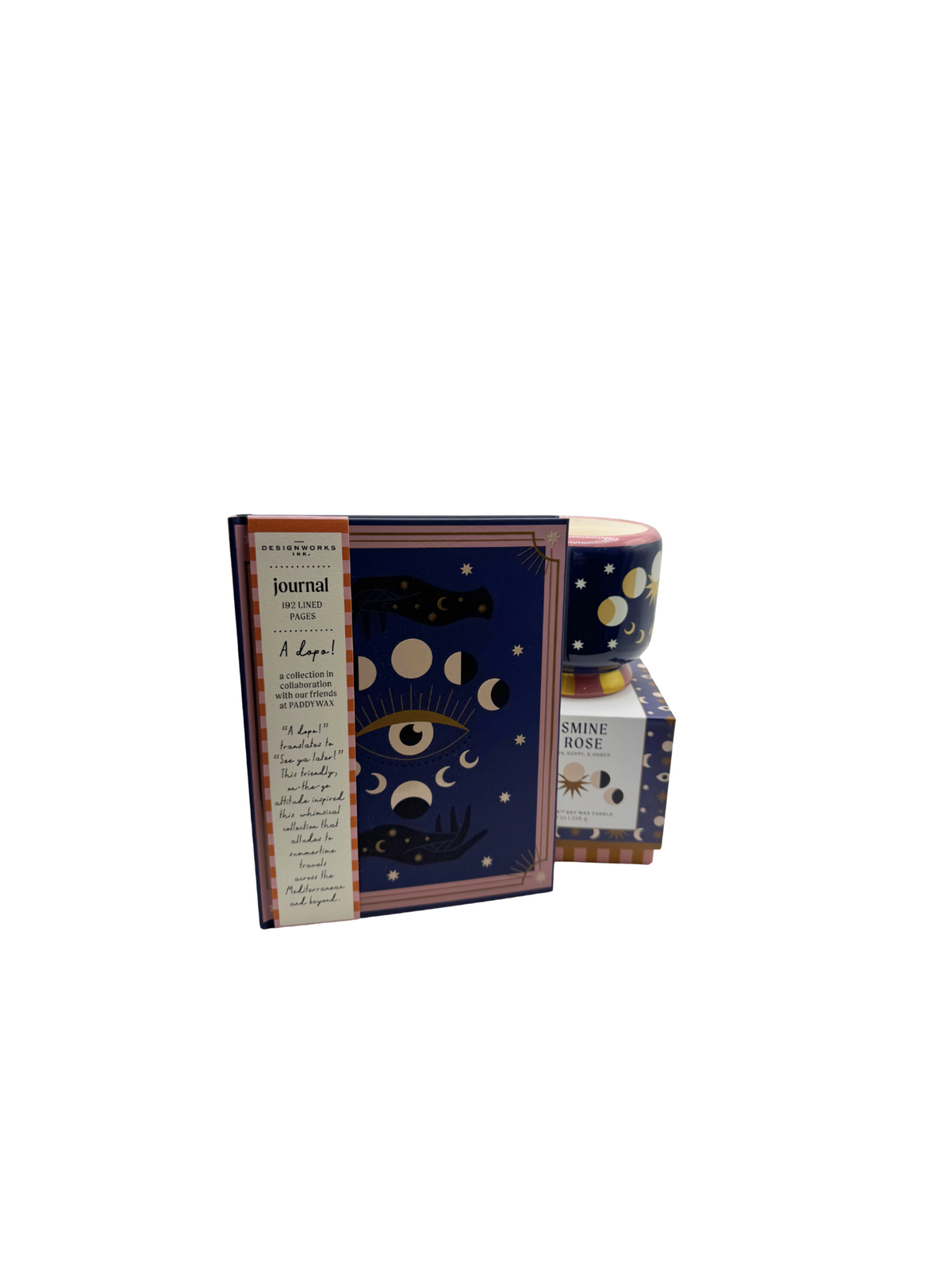 Carnet « A Dopo! » Motif Céleste
