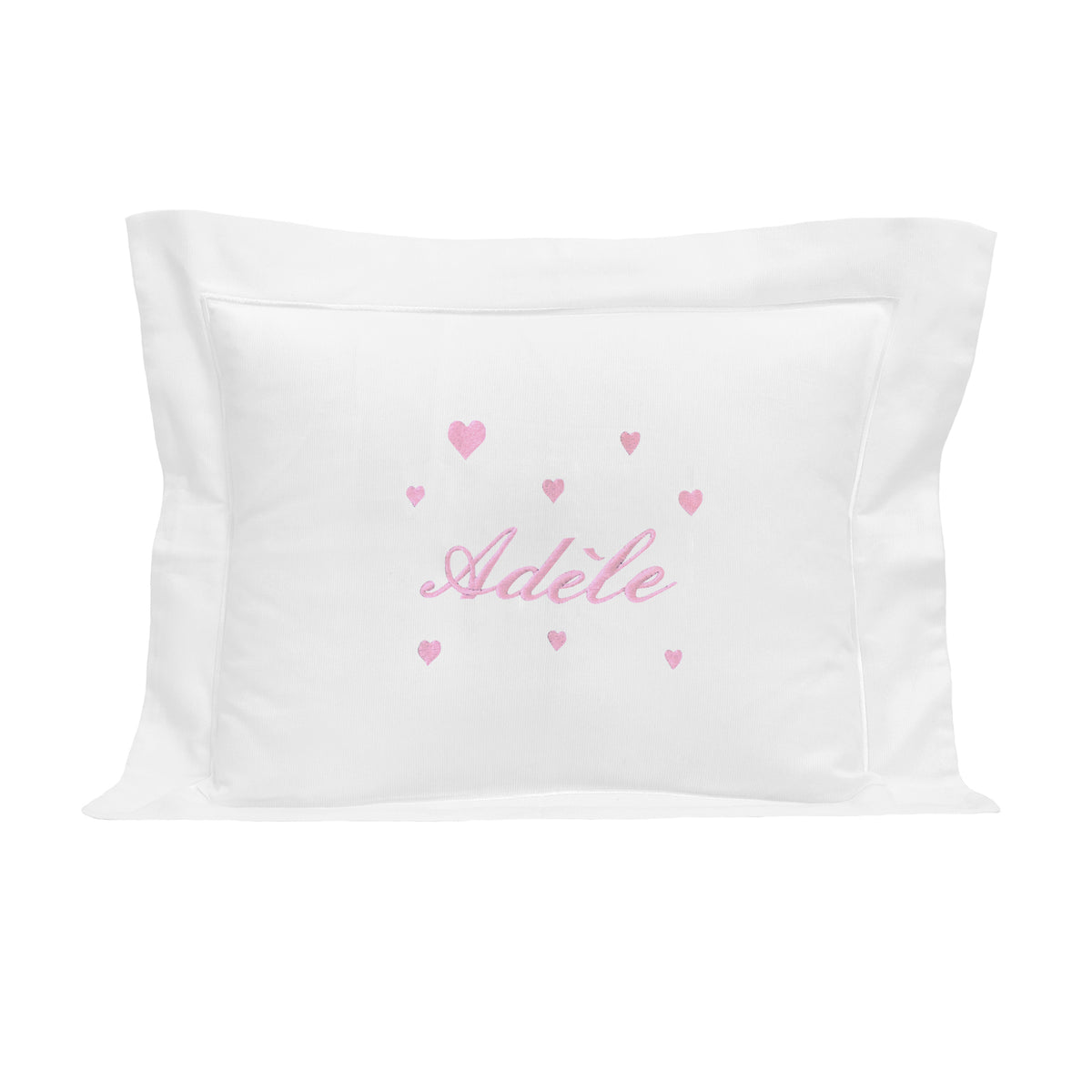 Coussin Brodé Coeur