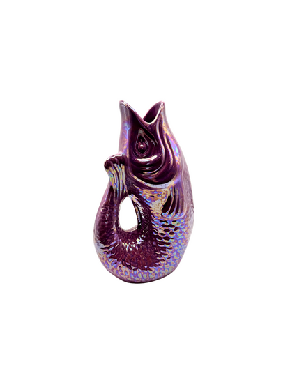 Vase Poisson en Céramique Irisé -  3 coloris