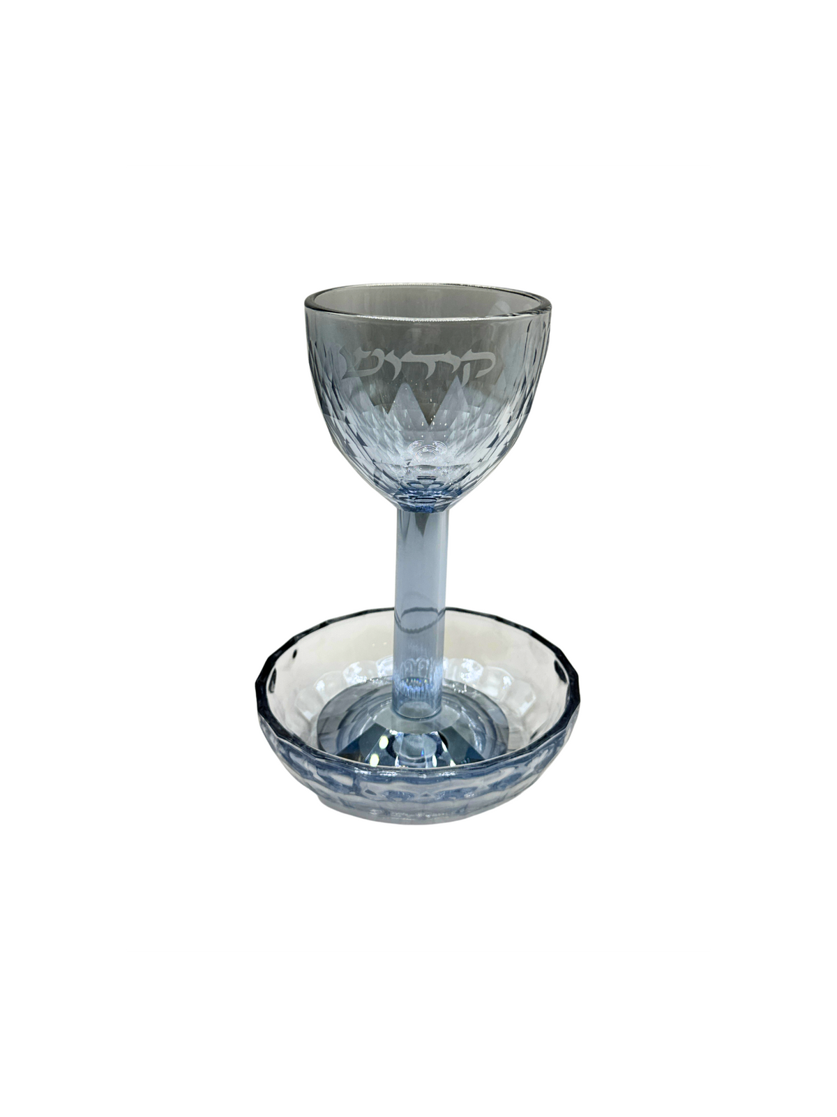 Verre de Kiddush Ice Blue