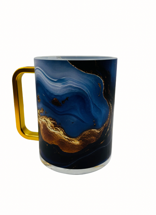Kéli marbré bleu