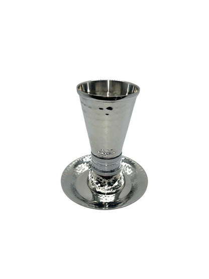 Verre de kiddouch avec Coupelle- Noir
