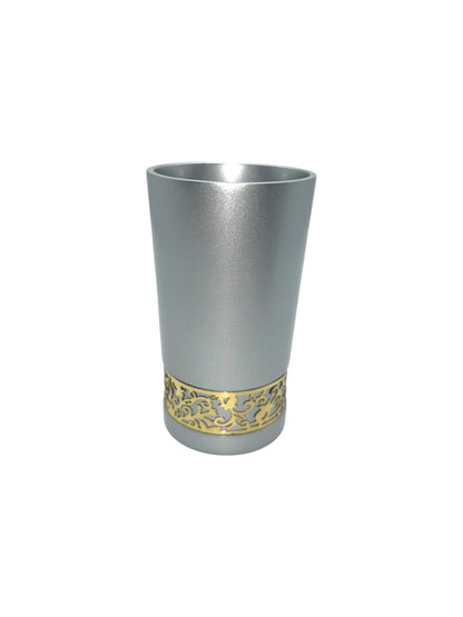 Verre de Kiddouch à Bande Doré