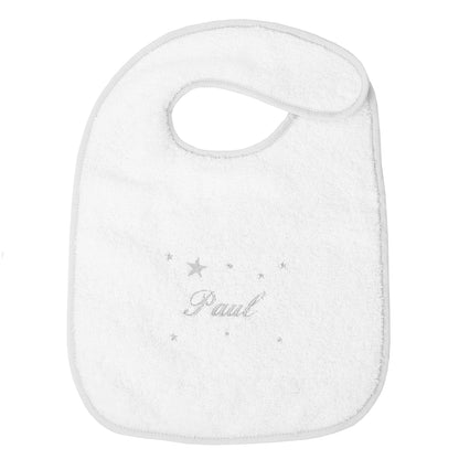 Bavoir Personnalisé Broderie Étoile