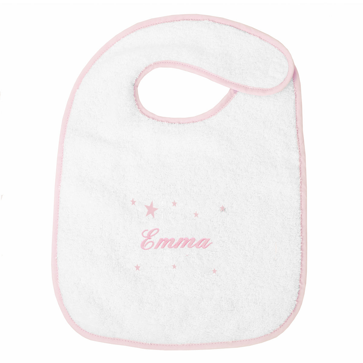 Bavoir Personnalisé Broderie Étoile