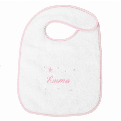 Bavoir Personnalisé Broderie Étoile