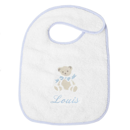 Bavoir Personnalisé Broderie Ours