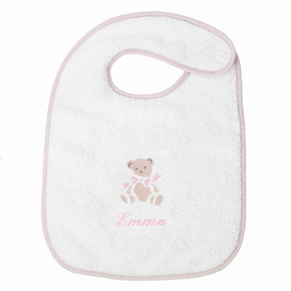 Bavoir Personnalisé Broderie Ours