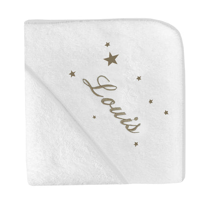 Cape de Bain Broderie Étoile