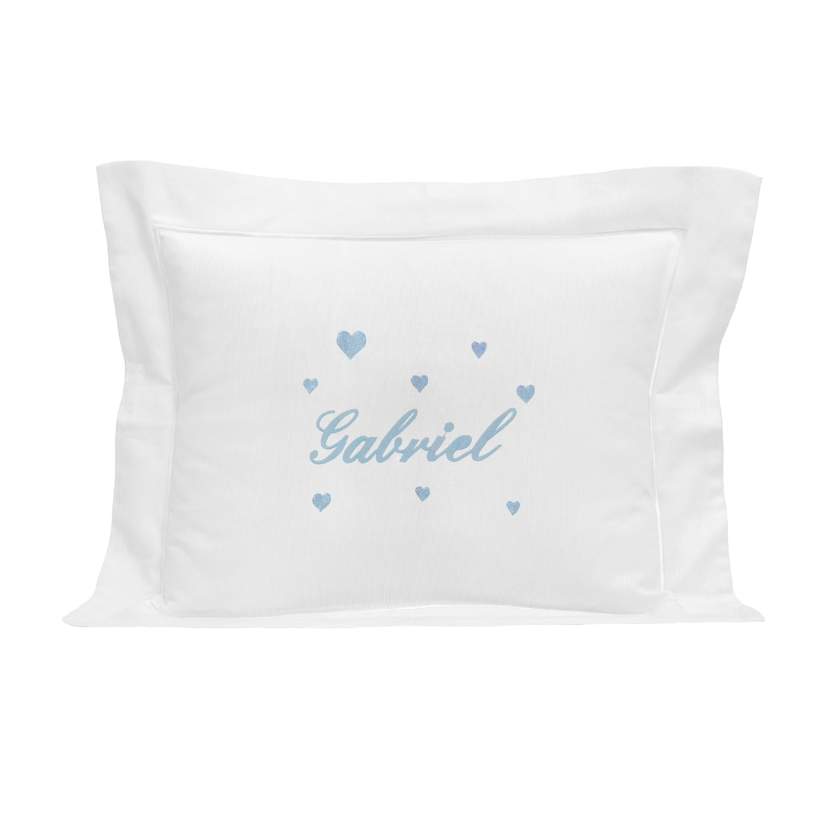 Coussin Brodé Coeur