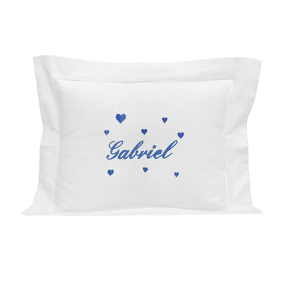 Coussin Brodé Coeur