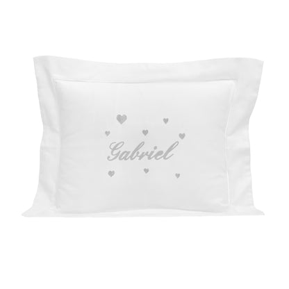 Coussin Brodé Coeur