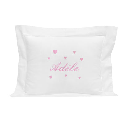Coussin Brodé Coeur