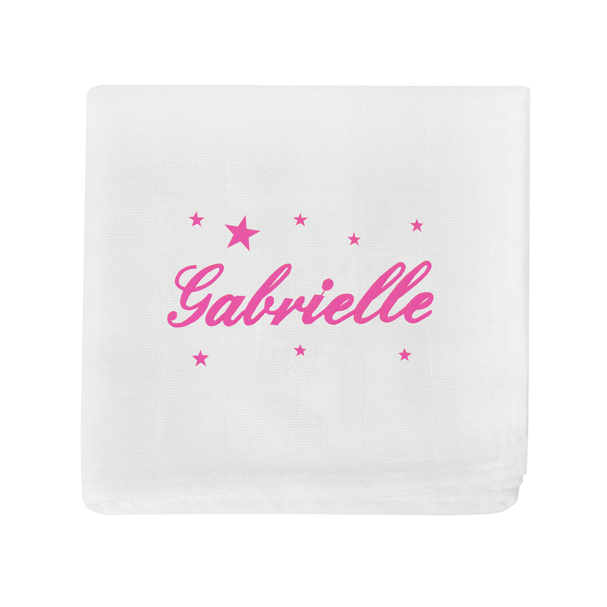 Lange pour bébé Broderie Étoile