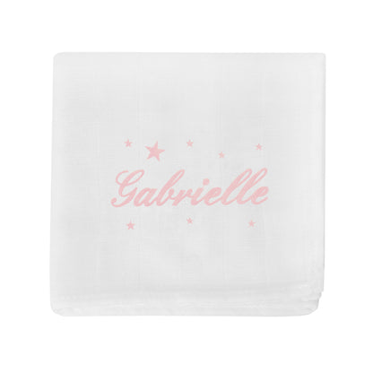 Lange pour bébé Broderie Étoile
