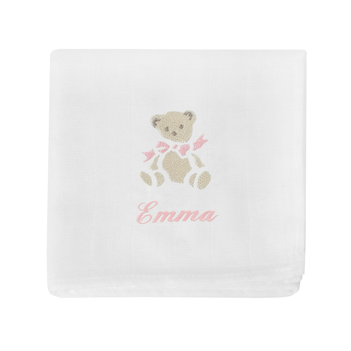 Lange pour bébé Broderie Ours